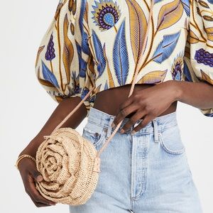 Mar y sol purse handmade raffia purse